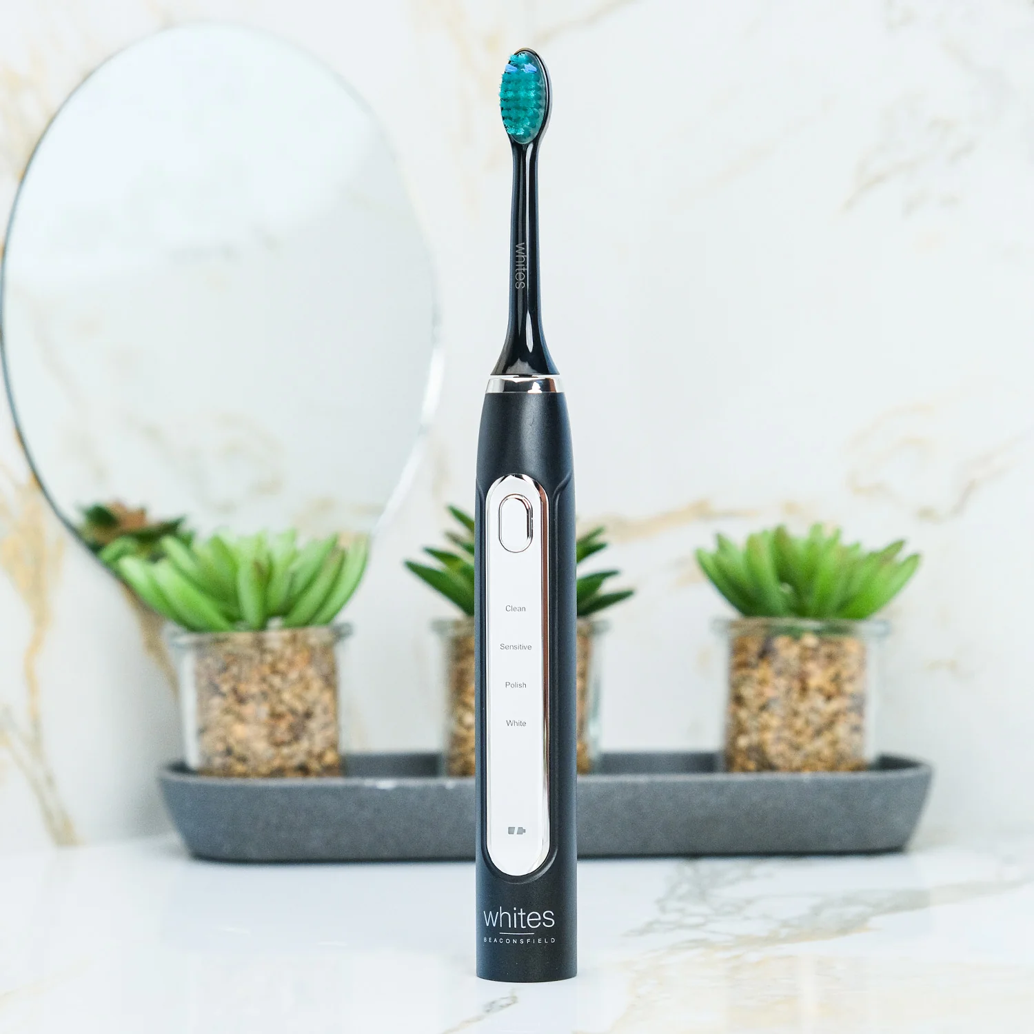 Black Sonic Electric Toothbrush - Image 5